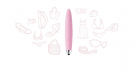 Svakom - Daisy Clitoris Stimulator Pale Pink клиторальный стимулятор,12.5х2.3 см. photo 7