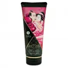 Съедобный массажный крем Shunga KISSABLE MASSAGE CREAM - Raspberry Feeling (200 мл) photo 1