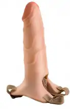 Egzo FH07 полый страпон, 18х4,2 см  photo 1