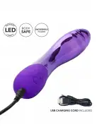 CalExotics DazzLED Vibrance - аккумуляторный вибратор, 14х3,25 см  photo 3