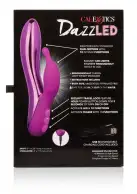 CalExotics DazzLED Radiance - вибратор кролик с LED подсветкой, 12,75х3,25 см photo 8