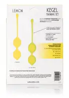 Scala Kegel Training Set Lemon вагинальные шарики, 9.5х3.25 см photo 5