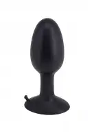 Seven Creations Roll Play Medium - анальная пробка с шариком внутри, 8,8х3,5 см photo 1