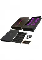 Kama Sutra Bhangra Full Body Massager - унивесальный вибромассажер со сменными насадками, фиолетовый photo 2