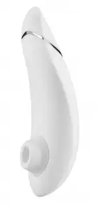 Вакуумный клиторальный стимулятор Womanizer Premium White photo 2