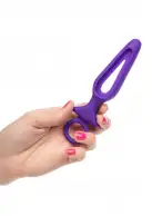 Pipdream Silicone Groove Probe - анальная пробка, 10,25х3,25 см, фиолетовый photo 2