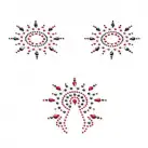 Пэстис Petits Joujoux Gloria set of 3 - Black/Red photo 1