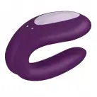 Вибратор для пар Satisfyer Double Joy Violet photo 6