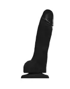 Реалистичный фаллоимитатор Strap-On-Me SOFT REALISTIC DILDO Black - Size L photo 1
